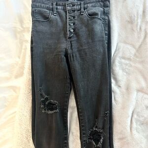Abercrombie & Fitch Black Skinny Jeans
